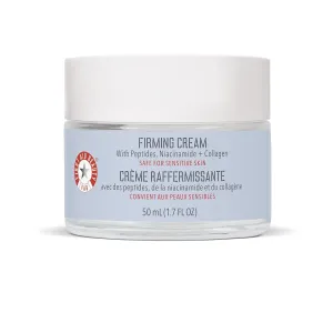 First Aid Beauty Firming Collagen Cream with Collagen, Peptides and Niacinamide – Day   Night Anti-Aging Face Moisturizer – 1.7 fl oz