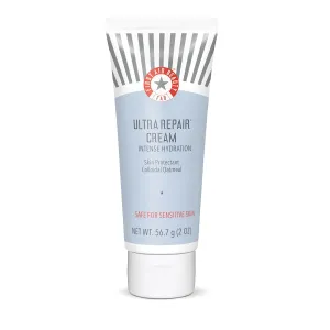First Aid Beauty - Ultra Repair Cream, Intense Hydration Whipped Colloidal Oatmeal, Clinically Proven to Strengthen Skin Barrier in 7 Days & Helps Relieve Eczema, Luxury Face & Body Moisturizer, 2 oz