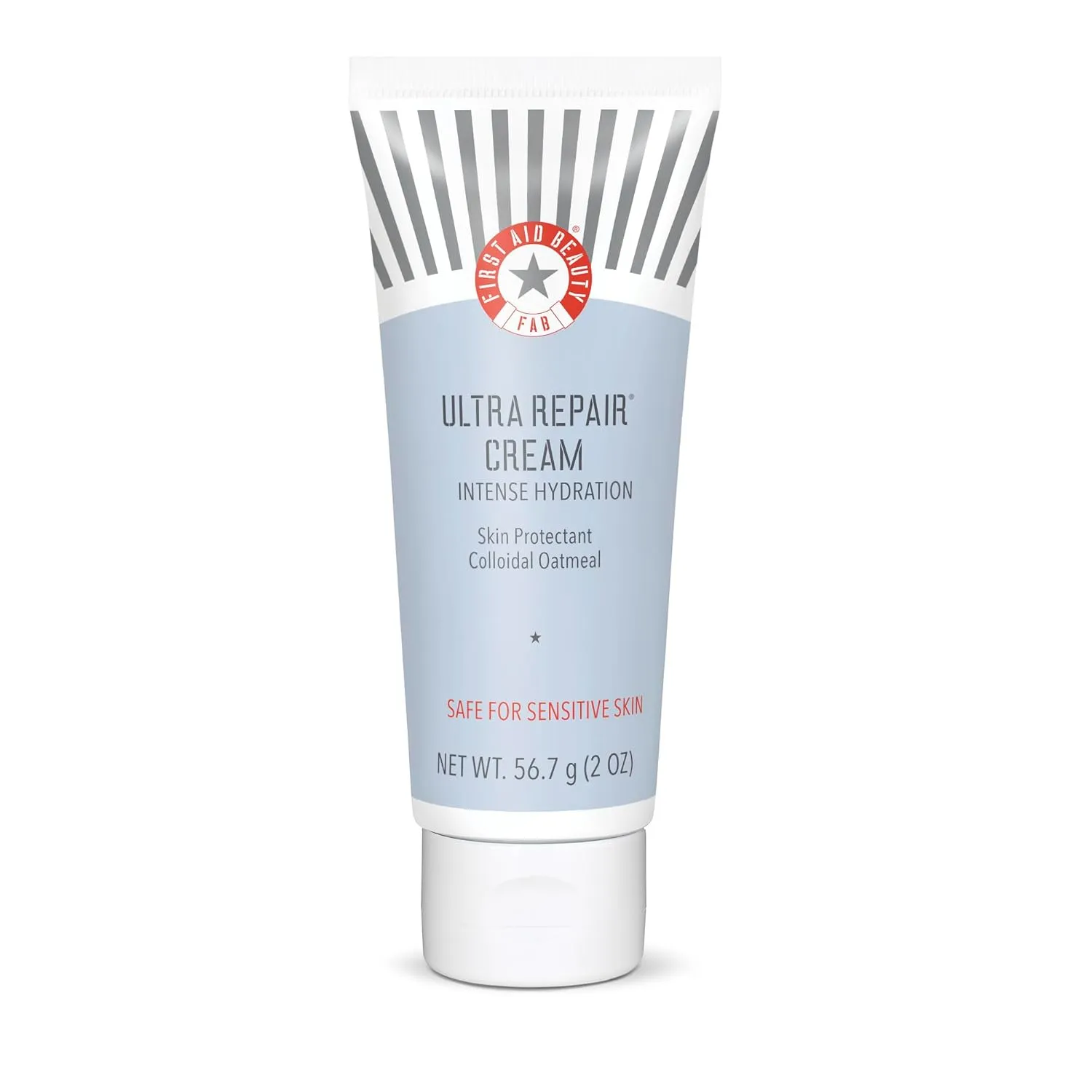 First Aid Beauty - Ultra Repair Cream, Intense Hydration Whipped Colloidal Oatmeal, Clinically Proven to Strengthen Skin Barrier in 7 Days & Helps Relieve Eczema, Luxury Face & Body Moisturizer, 2 oz