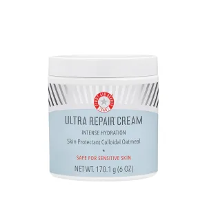 First Aid Beauty - Ultra Repair Cream, Intense Hydration Whipped Colloidal Oatmeal, Clinically Proven to Strengthen Skin Barrier in 7 Days & Helps Relieve Eczema, Luxury Face & Body Moisturizer, 6 oz