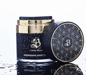 Forever Bloom Nourishing Night Glow Lifting hydrating smoothing 1.7Oz