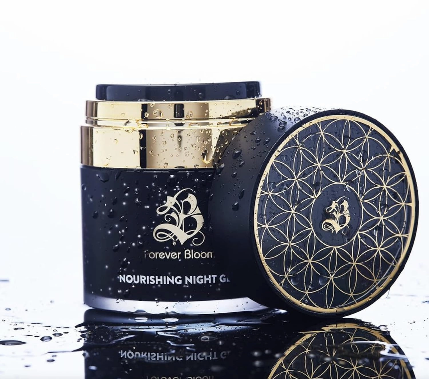 Forever Bloom Nourishing Night Glow Lifting hydrating smoothing 1.7Oz