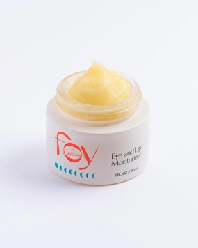 foy Illuminate Smooth Eye and Lip Moisturizer - Luxurious Hydration and Anti-Aging Treatment with Hyaluronic Acid, Jojoba Seed Oil, and Antioxidants - 1 oz