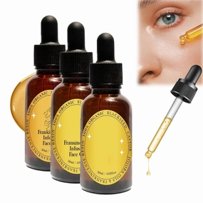 Frankincense Resin Oil For Face,Infused Jojoba Oil Serum for Anti Wrinkle,Organic Frankincense Oil,Wrinkle Removal Facial Moisturizer,Suitable For All Skin Types