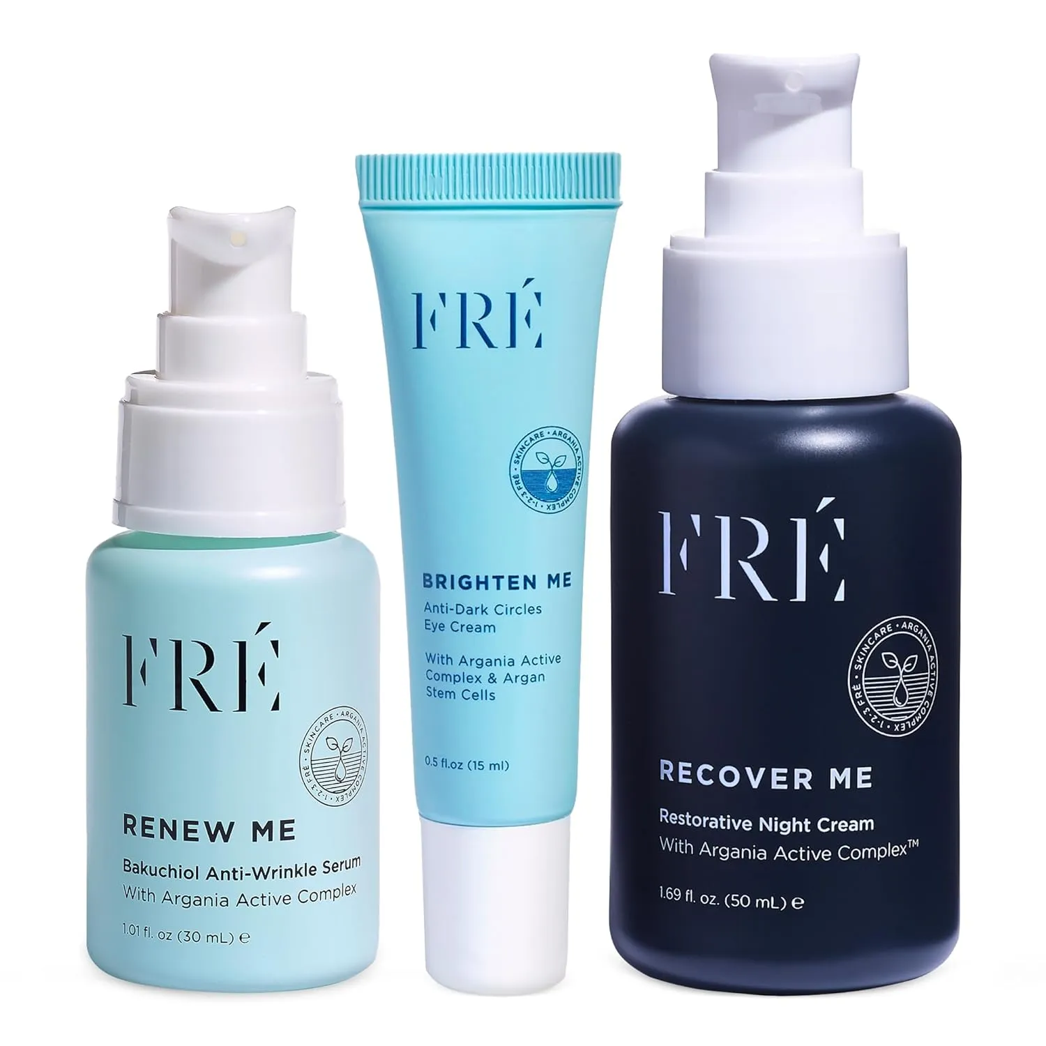 FRE Anti Aging Serum, Under Eye Cream, & Moisturizer Face Cream