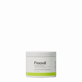 Freewill Deep Moisture Coil Cream, Curl Cream for Curly Hair, Helps Coily and Kinky Curls, Nourishes and Defines Coils, Hair Moisturizer for Frizz-Free Hair, 6 oz