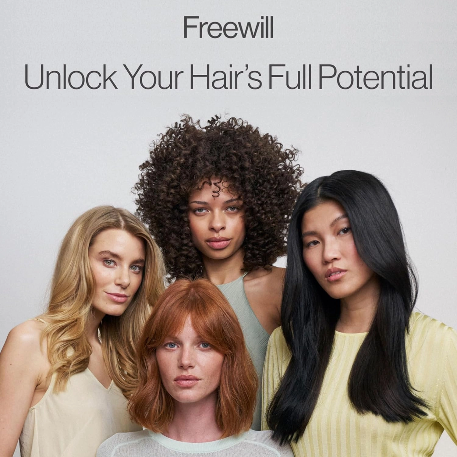 Freewill Deep Moisture Coil Cream, Curl Cream for Curly Hair, Helps Coily and Kinky Curls, Nourishes and Defines Coils, Hair Moisturizer for Frizz-Free Hair, 6 oz