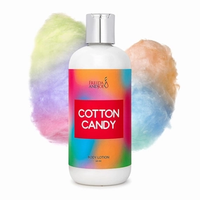 Freida and Joe Scented Body Lotion For Women, Deep Moisturizing Hand Cream, Womens Luxury Stocking Stuffers & Fragrance Gifts That Smell Good, 10oz (Cotton Candy)