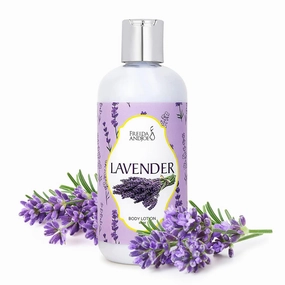 Freida and Joe Scented Body Lotion For Women, Deep Moisturizing Hand Cream, Womens Luxury Stocking Stuffers & Fragrance Gifts That Smell Good, 10oz (Lavender)