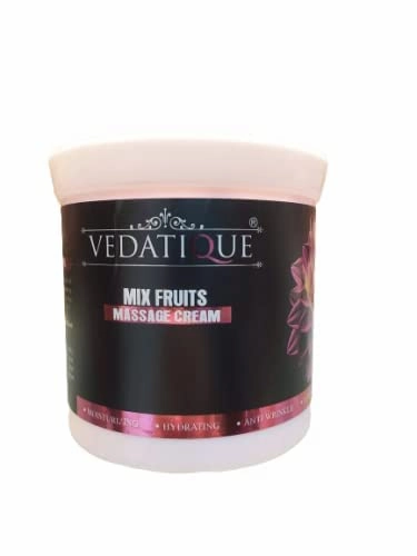 Fruit facial Massage cream For for Face, Hand & Body, Non-Sticky Cream with Vitamin E & Jojoba Oil