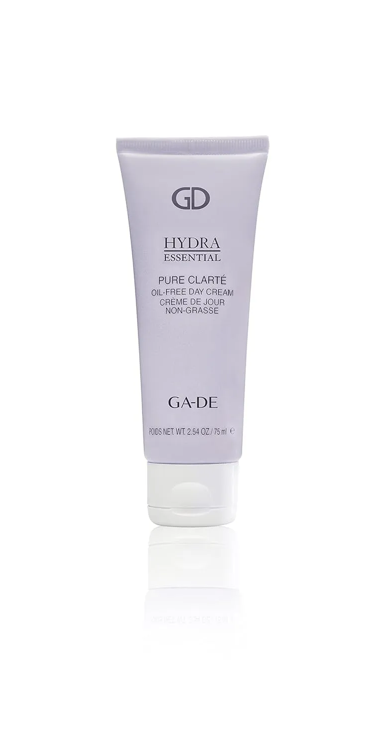 GA-DE Hydra Essential Oil-Free Day Cream - Face Moisturizer with Hydrasalinol, Salicylic Acid, Algae Extract, Vitamin E for Oily Skin - 2.54 oz
