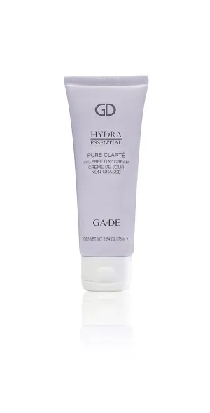 GA-DE Hydra Essential Oil-Free Day Cream - Face Moisturizer with Hydrasalinol, Salicylic Acid, Algae Extract, Vitamin E for Oily Skin - 2.54 oz