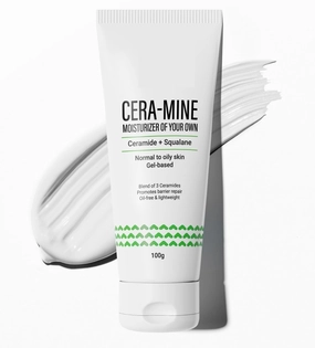 Gel Face Moisturizer for Oily & Acne Prone Skin | Oil-Free Gel Moisturizer With Squalene |Fast Absorbing For Women & Men | 100g