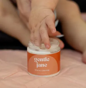 Gentle Jane Magic Cream, Gentle Baby Skincare, All-Over Eczema Cream, All Natural & Non-Toxic Ingredients, 100% Vegan