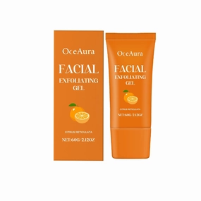 Gentle Facial Exfoliating Gel with Vitamin C & Salicylic Acid - Hydrating Skin Care for Smooth, Revitalized Complexion - 2.12oz (2)