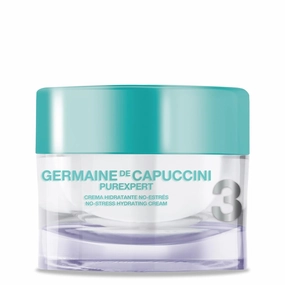 Germaine de Capuccini Hydrating Face Moisturizer I Purexpert NoStress Hydrating Cream I Balancing Face Cream for Normal, Dry and Acne Prone Skin | 1.7 Fl Oz