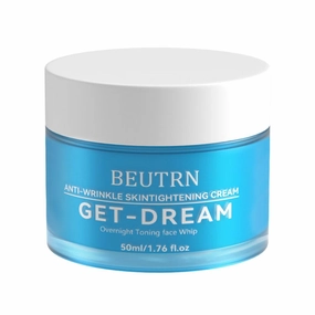 get dream overnight toning whip Anti-Wrinkle Skin Tightening & Firming Cream - Line Lightening Moisturizer with Hydrating Formula, Deep Nourishment for Smooth.