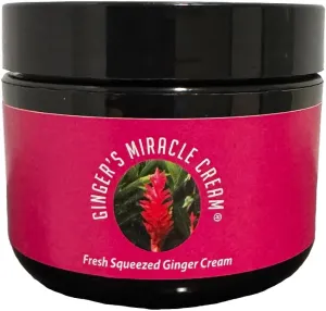 Ginger's Miracle Cream – Joint & Muscle Therapy – Made with Real Natural Ginger