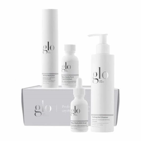 Glo Skin Beauty Clarify   Balance Elevated Essentials Set - Includes Full Size Purifying Gel Cleanser & Beta-Clarity BHA Drops