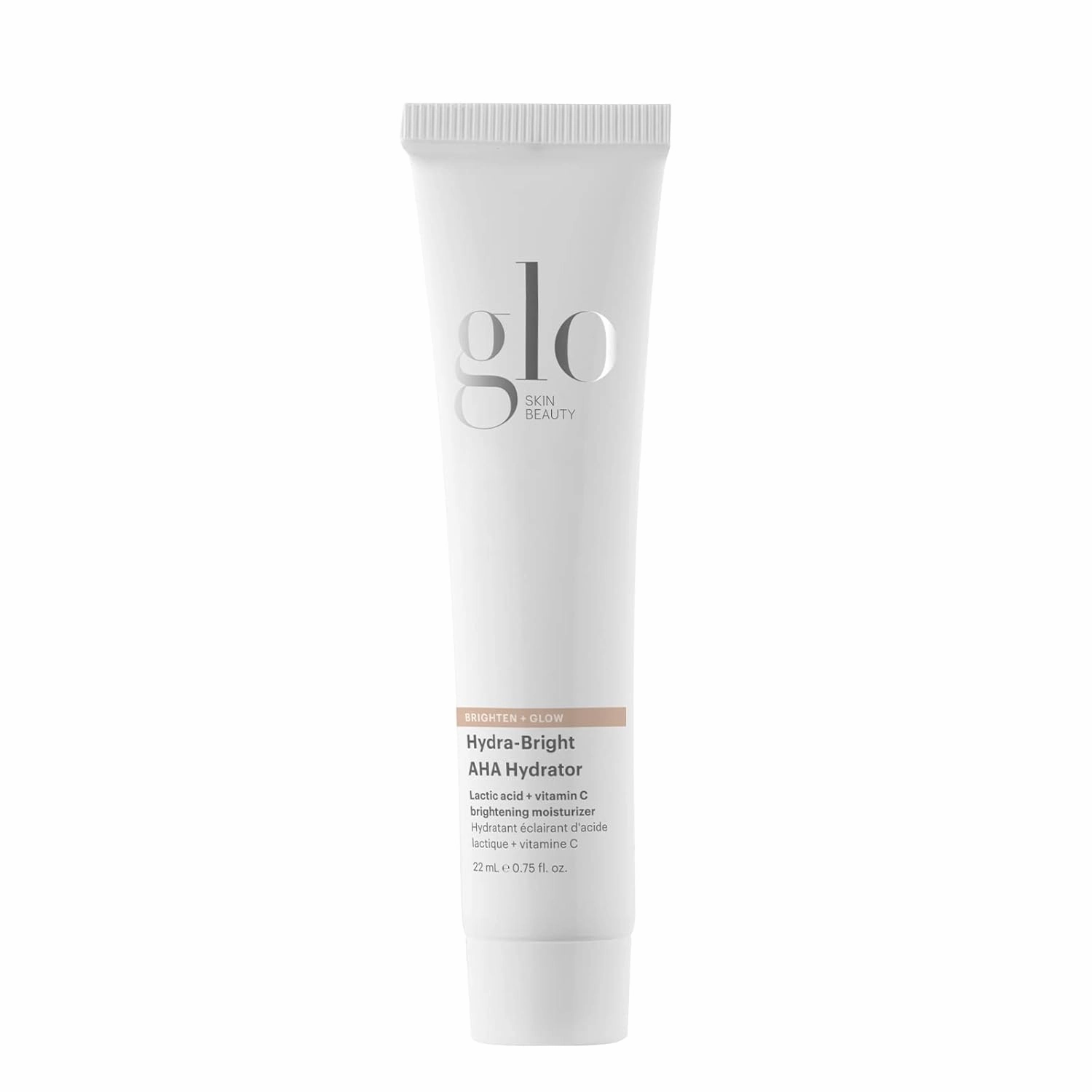 Glo Skin Beauty Hydra-Bright AHA Hydrator, Travel Size - Lightweight, Illuminating Treatment Moisturizer Targets a Brighter, Smoother Complexion (0.75 Fl Oz)