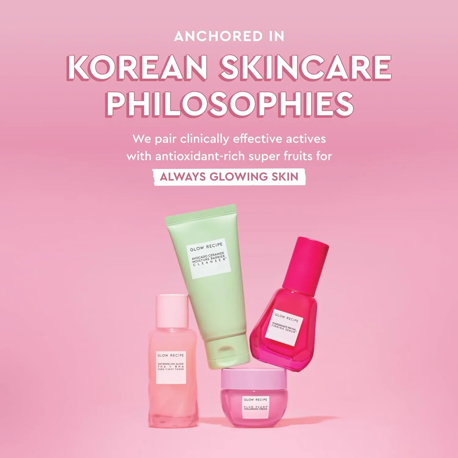 Glow Recipe Pink Juice Water Gel Face Moisturizer for Women, Men & Teens, Travel Size - Hydrating Hyaluronic Acid, Radiance Boosting, Oil-Free, Long-Lasting Korean Skin Care for Oily Skin (25ml)