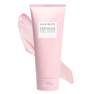 Glow Recipe Watermelon Glow Pink Dream Body Cream - Hyaluronic Acid for Skin Barrier Repair - Non Greasy Body Cream Brightening Moisturizer with Watermelon Seed Butter   AHA's (200ml)