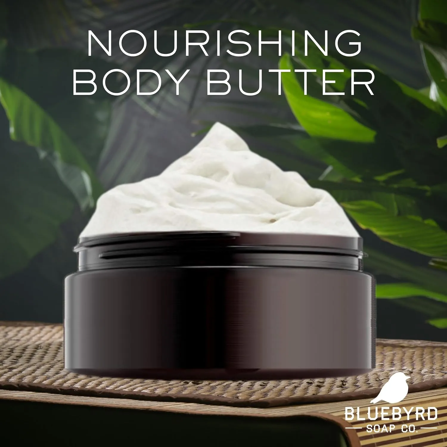 Glowwhip Body Butter – White Gardenia | Whipped Body Butter for Deep Hydration & Soft Skin | Non-Greasy, Fast-Absorbing Moisturizer with Beeswax, Aloe & Vitamin E | Floral Scent | 8 oz (Gardenia)