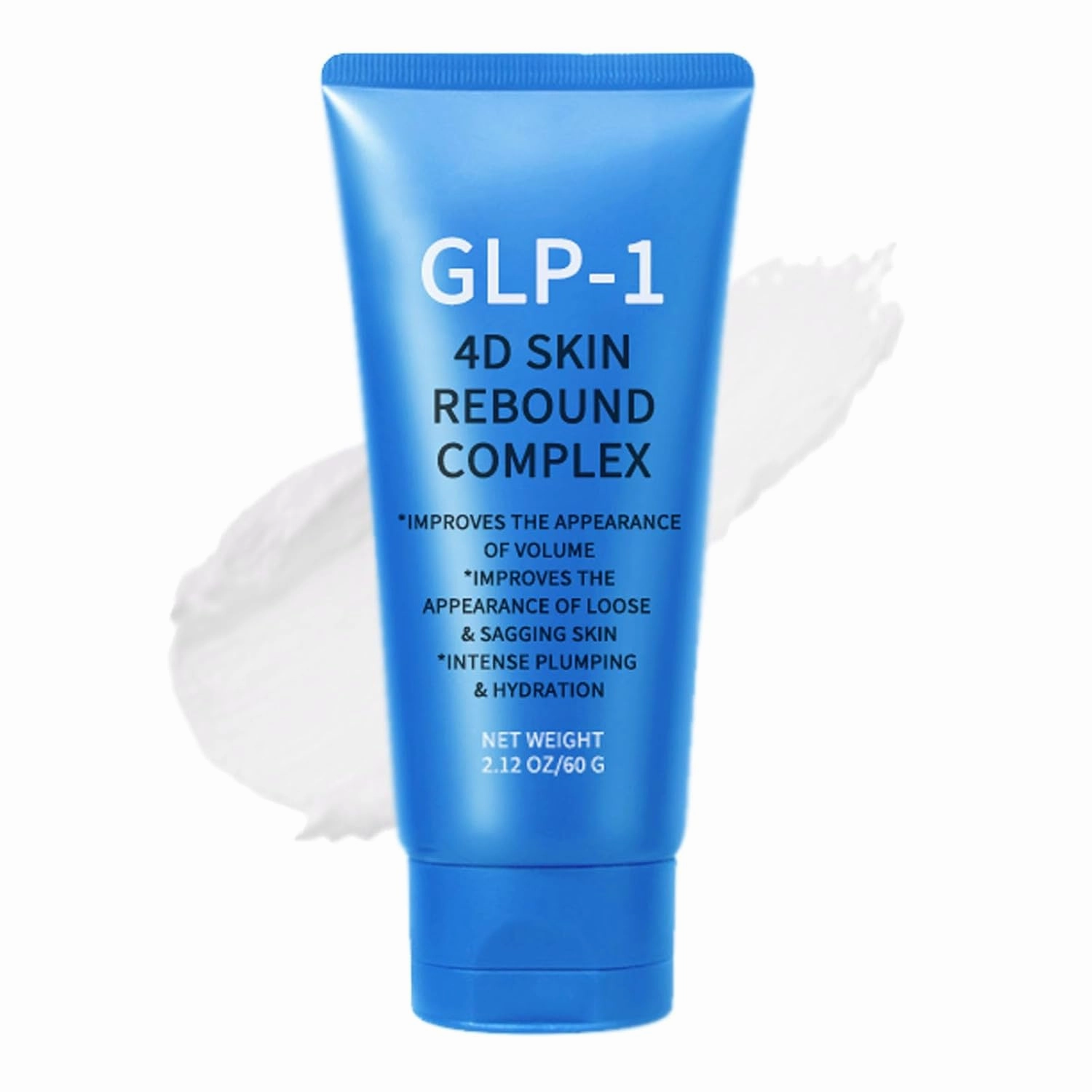 GLP-1 4D Skin Rebound Complex, GLP-1 Cream Intense Plumping & Hydration, Anti-Wrinkle Moisturizing Cream for Tightening and Firming (1)
