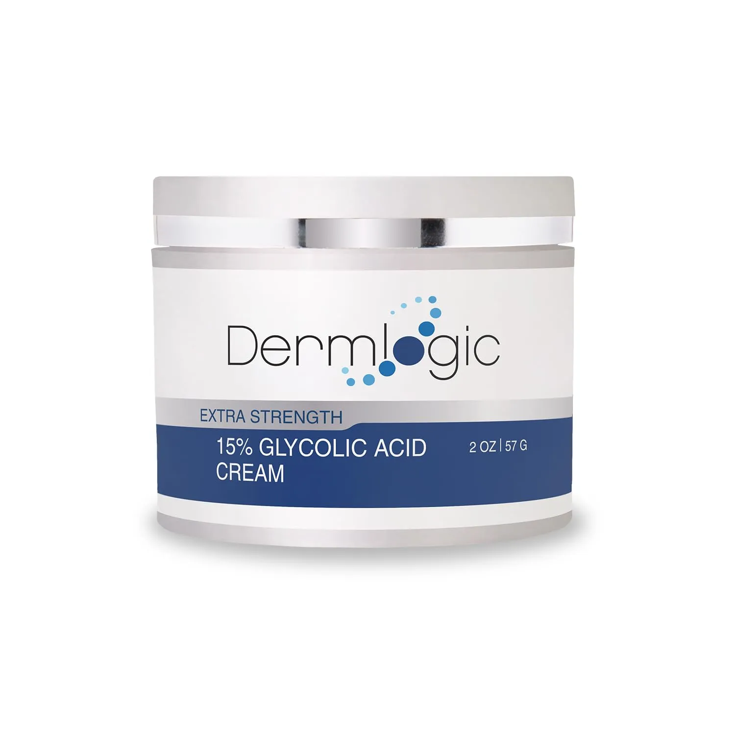Glycolic Cream 15% - Natural Anti Aging Exfoliator to Smooth Away Fine Lines & Wrinkles & Improve a Dull Looking Complexion. Includes A.H.A & Green Tea Moisturizer for Face & Body.