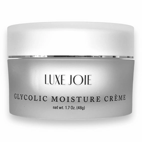 Glycolic Moisture Creme Anti-Aging Skin-care Treatment Improve Fine Lines Tones Fights Acne Breakouts Blemishes Pimples Reduces Pore Size