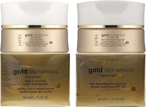Gold Dynamics Skin Boosting Moisturizer Broad Spectrum SPF 15, Gold Dynamics Firm   Correct Night Moisturizer by Jafra