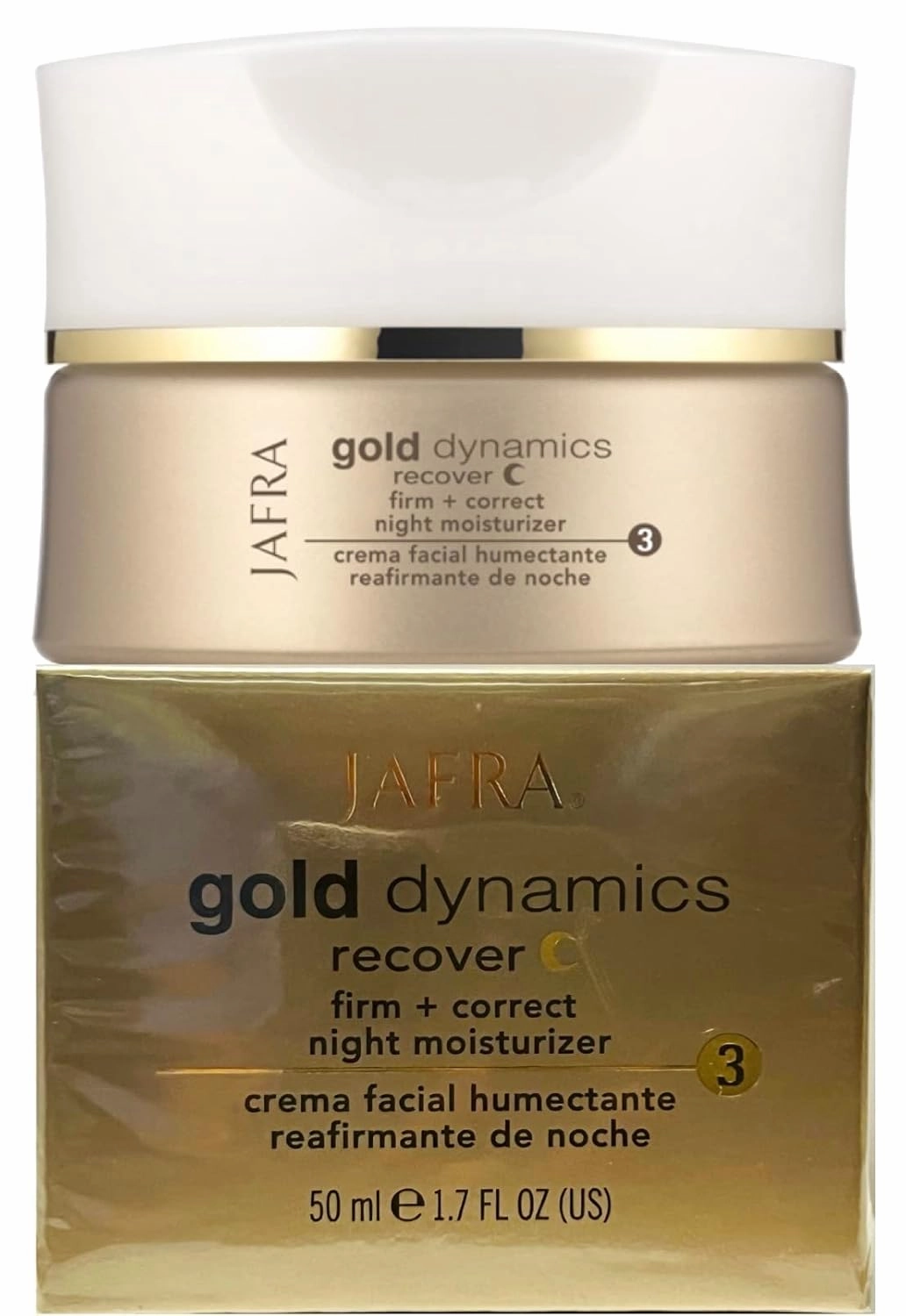 Gold Dynamics Firm   Correct Night Moisturizer 1.7 fl. oz. By Jafra
