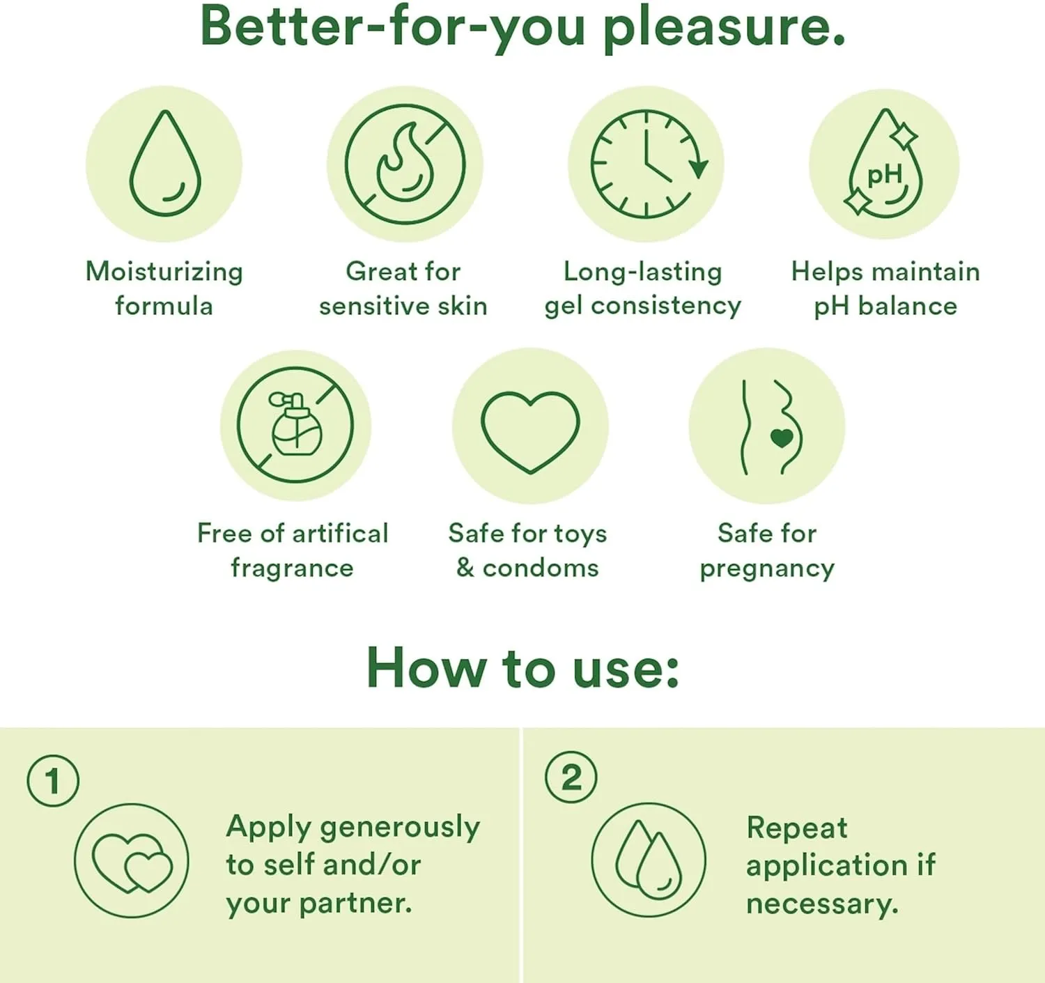 Good Clean Love Almost Naked Water-Based Lube, Personal Lubricant with Organic Aloe Vera, Safe for Adult Toys & Condoms, pH-Balanced, Clean Intimate Wellness Gel for Men & Women, 4 Oz