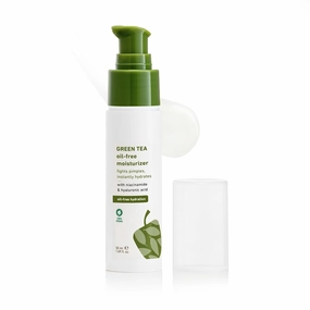 Green Tea Oil-Free Face Moisturizer | With Niacinamide & Hyaluronic Acid | Fights Pimples & Hydrates | Fades Blemishes & Brightens Skin | Non-Sticky & Long-Lasting Moisturizer for Face | 50ml