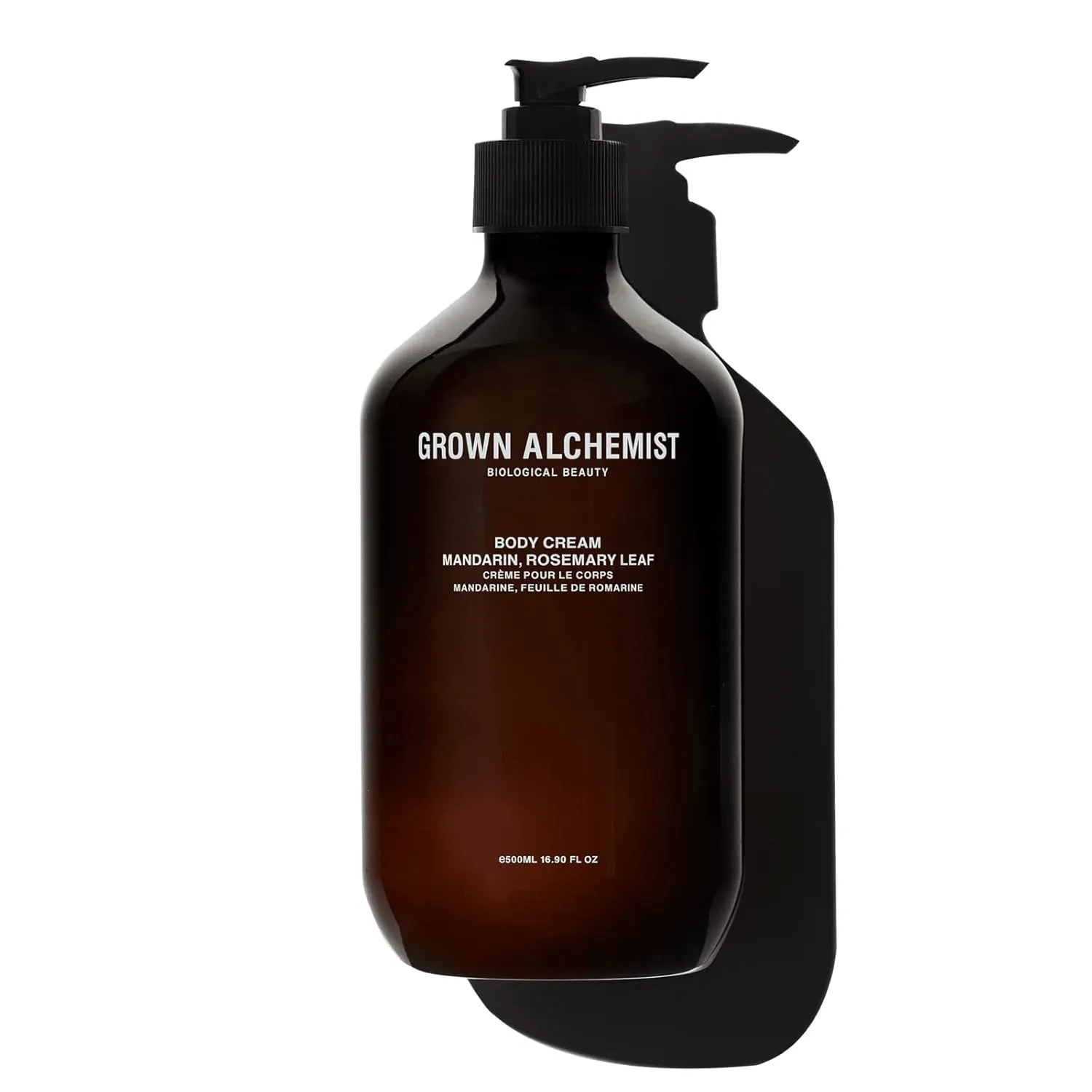 Grown Alchemist Body Cream - Mandarin and Rosemary Leaf. Nourishing Moisturizer Cream, Repairs and Balances Dry Skin (500ml).