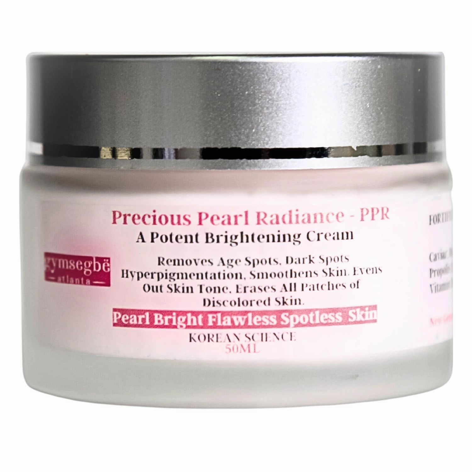 gymsegbë Anti-Aging Moisturizer All In One Hydration, Anti-Aging, Moisturizing | Dark Spot Cream with Caviar, Vitamin B12 & Hyaluronic Acid