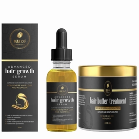 Hair Butter 8 oz - Deep Conditioning with Chebe oil, Fenugreek and Aloe Vera for Dry and Damaged hair. Reduce Breakage and add Elasticity. For all hair Types.
