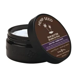 Hemp Seed Skin Butter - 8 oz. - Total Body Moisturizer - Hemp Seed Oil, Jojoba Oil, Shea Butter - Vegan & Cruelty Free