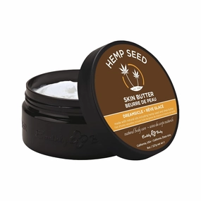 Hemp Seed Skin Butter - 8 oz. - Total Body Moisturizer - Hemp Seed Oil, Jojoba Oil, Shea Butter - Vegan & Cruelty Free