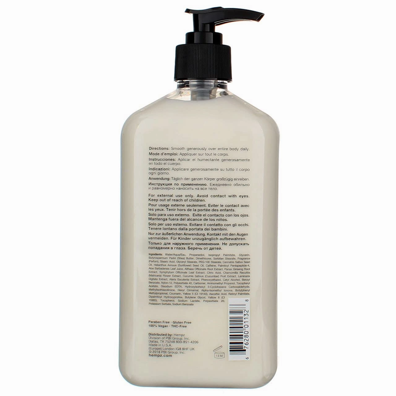 Hempz Body Moisturizer Age Defying 17 Ounce Pump (500ml) (Pack of 2)