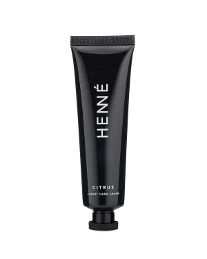 Henné Organics Luxury Hand Cream - Natural Skin Moisturizer - Citrus