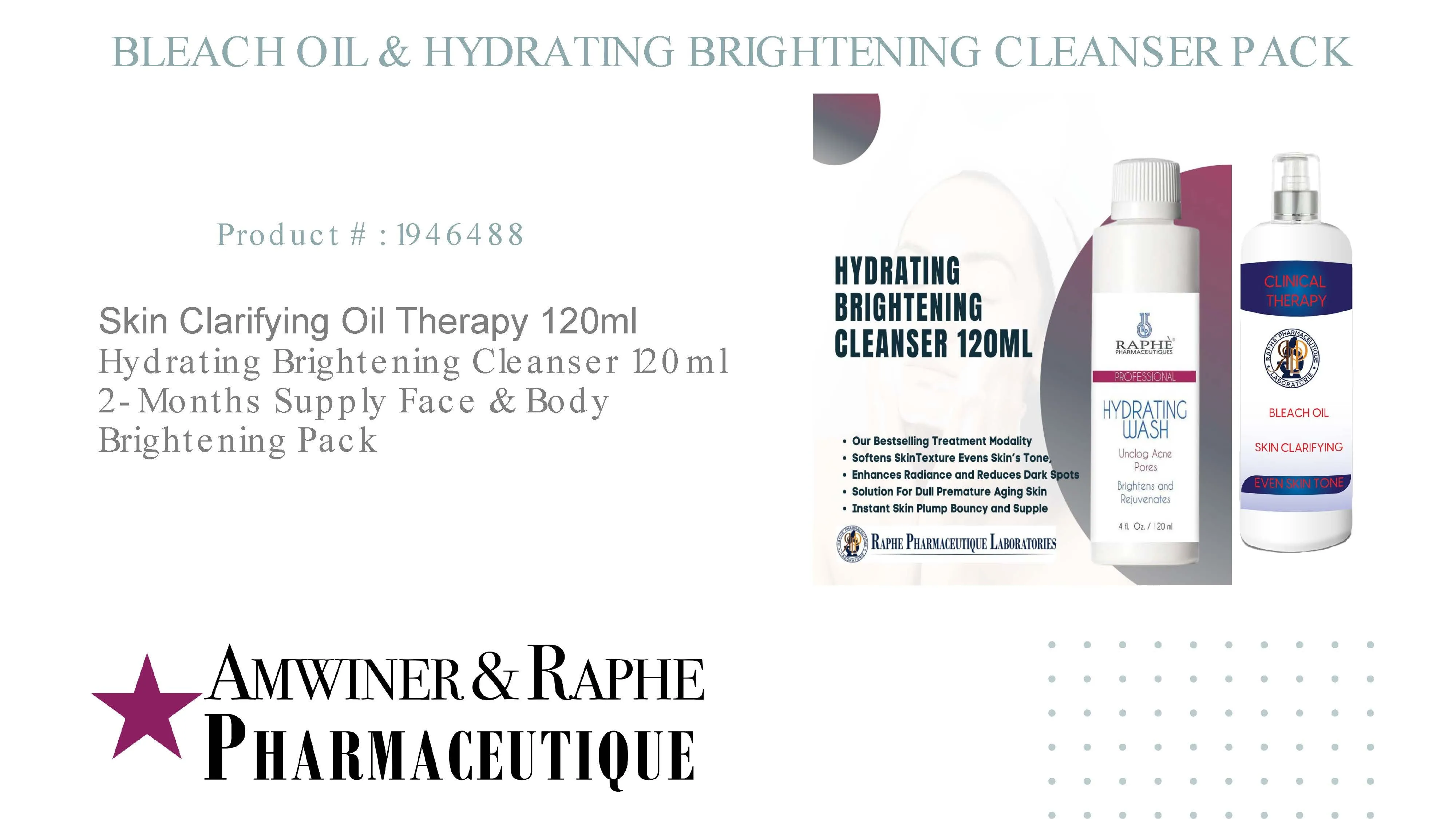 High Potency Skin Clarifying Serum Natural Skin Softening Oil 240 ML/8 FL OZ
