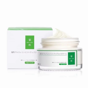 Honey Pear Firming Cream with Hexapeptide & Aloe Vera, Potent Anti-Aging Moisturizier for Hydrating Care, 1.76 fl oz (50g), Japanese Skin Care, Safe For All Skin Types