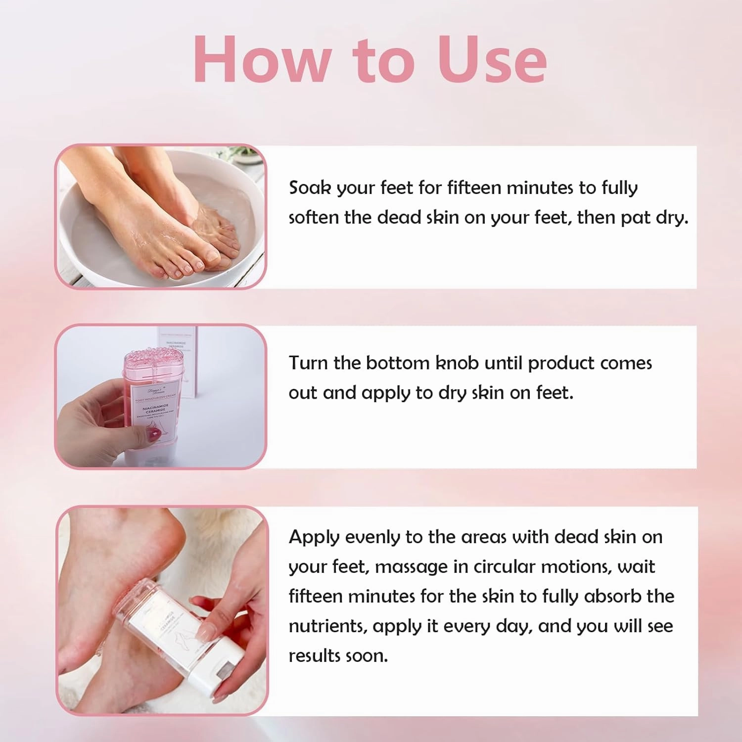 Hydrating and Anti-Cracking Foot Cream, 2025 New Moisturising and Relieves Cracking and Dryness Heel Cream, 3 OZ Foot Repair Cream for Calluses & Dry Feet, Gift for Mom Women Friend (2PCS, 3OZ)