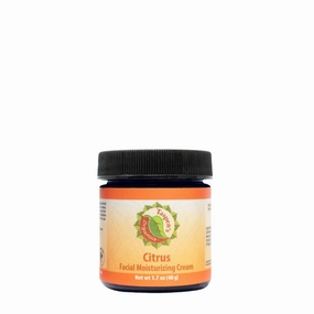 Hydrating Facial Moisturizing Cream - All-Natural & Organic Ingredients, for Deep Hydration and Glow - Face Cream, Anti Aging Moisturizer for Face (Citrus, 1.7 oz)