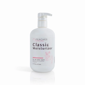 Hydrating Vegan Moisturizer with Vitamin E, Gotu Kola, and Pineapple – Age-Defying Face Cream for All Skin Types – Classic Moisturizer (16 oz)