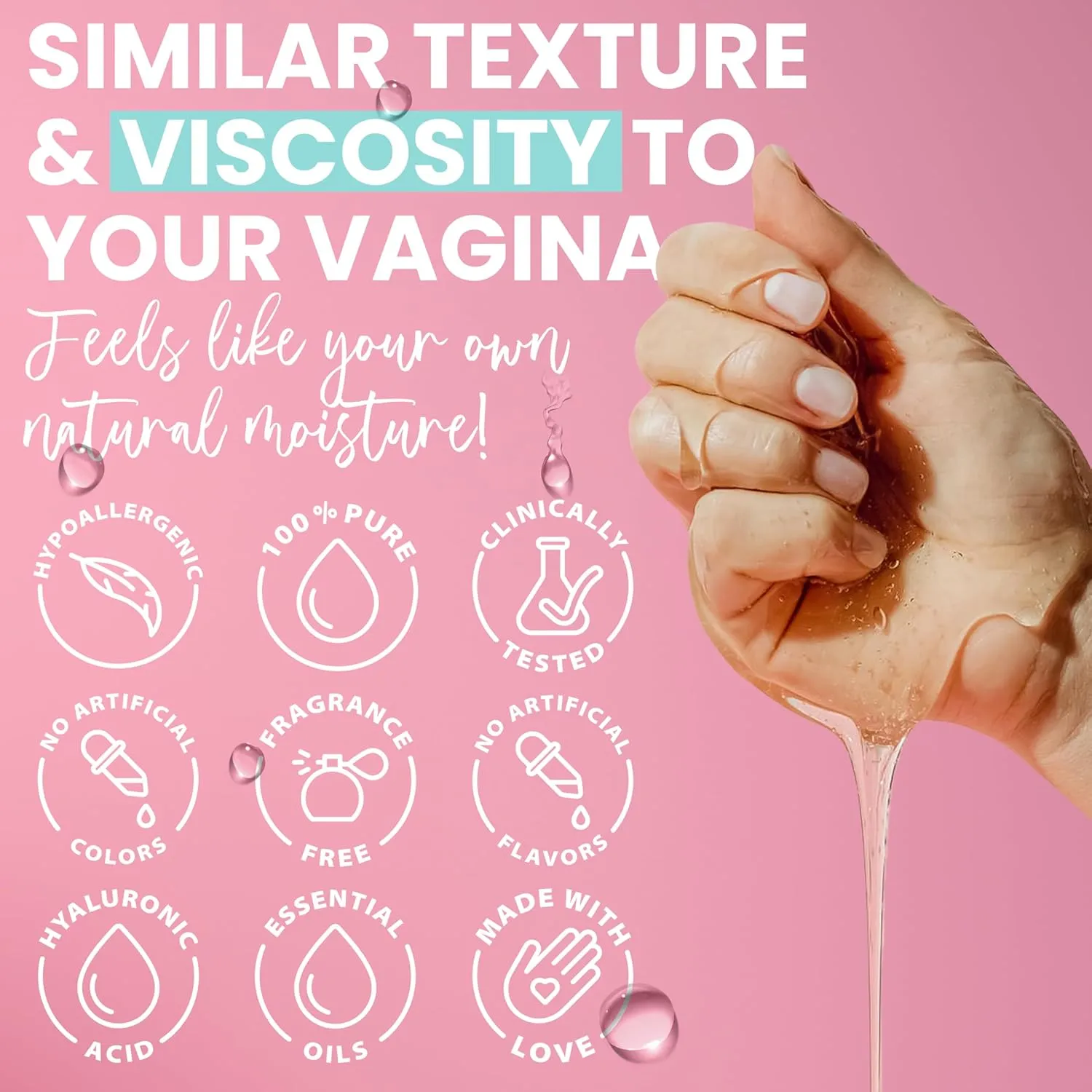 Hydro GYN Vaginal Moisturizer | Long Lasting for Vaginal Dryness & Irritation | Hyaluronic Acid & Vitamin E | Feminine Care Hormone Free | Pre and Post Menopausal I 10 Pre Filled Applicators