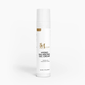 Hydro Balancing Gel-Cream with Green Tea, Pseudoalteromonas Ferment & Allantoin – Lightweight Moisturizer for Oily & Dehydrated Skin – Fast-Absorbing, 1.7 fl oz – Made in USA