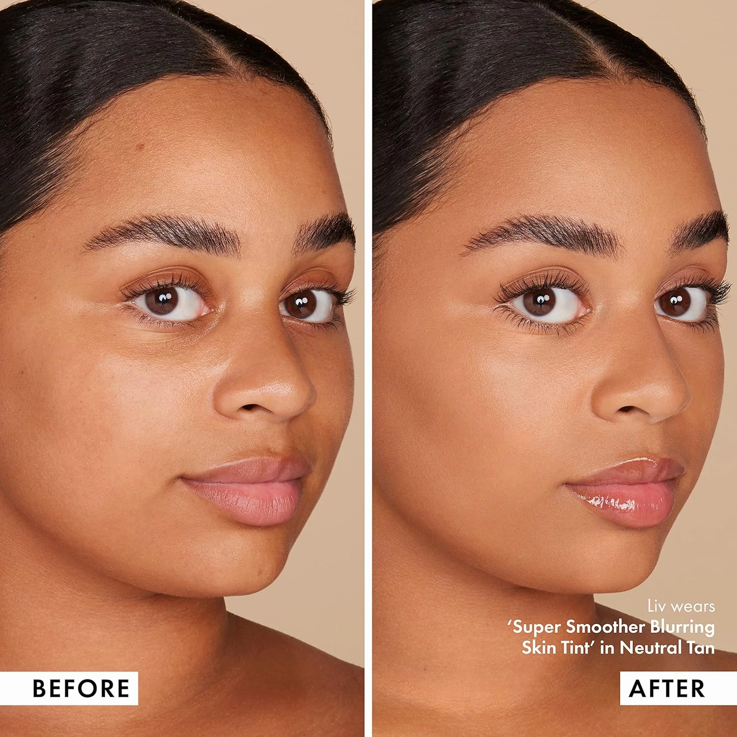 ICONIC LONDON Super Smoother Blurring Skin Tint | Light to Medium Coverage, Hydrating, Ultra-Lightweight Tinted Moisturizer, Cruelty-Free, Vegan Makeup