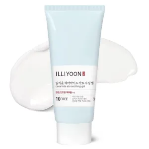 Illiyoon Ceramide Ato Soothing Gel - Vegan Facial Moisturizer for All Skin types, 5.9 Fl Oz (175ml)